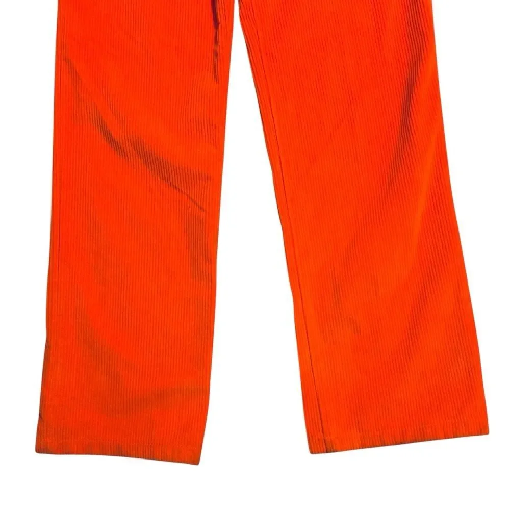 CABANA CROWN & IVY NWT Straight Leg Corduroy Pants *Red Spade 4